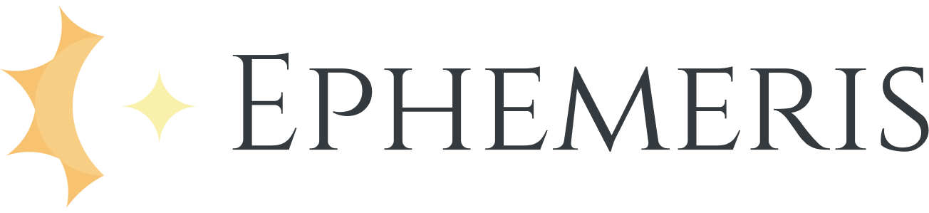 Ephemeris（エフェメリス）のロゴ